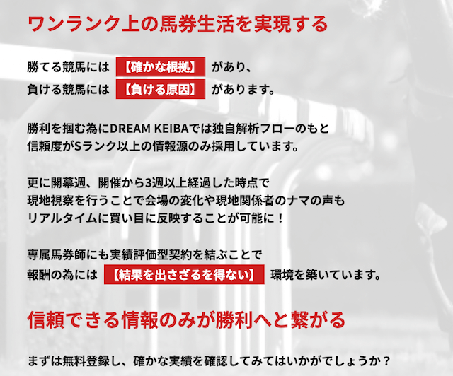 ドリーム競馬の口コミ・評判は！？完全自腹で徹底検証