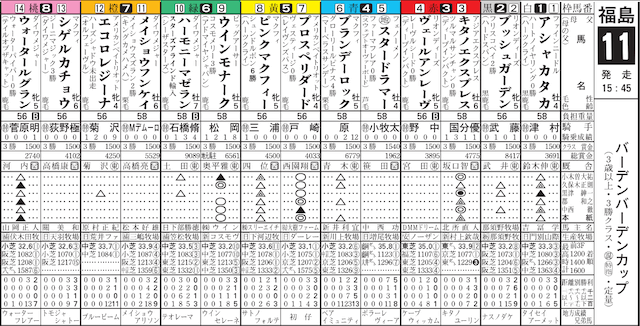 日刊競馬　競馬新聞画像7