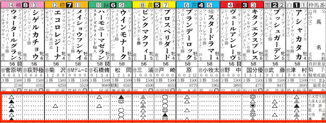 日刊競馬　競馬新聞画像9