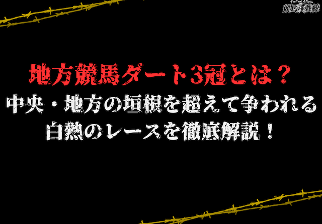 ダート3冠コラム サムネイル