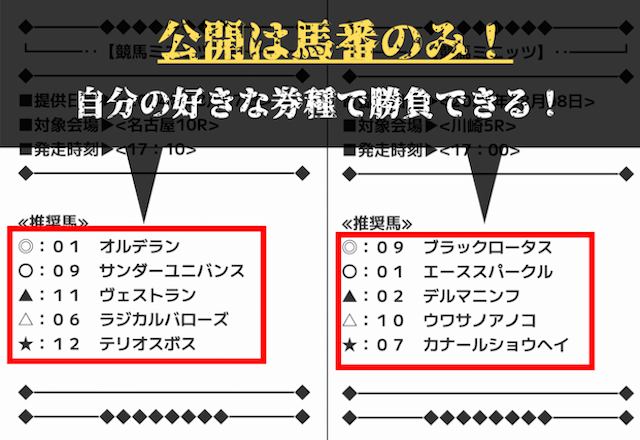 競馬ミニッツ口コミ_好きな券種で勝負可能