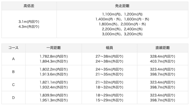 京都競馬場　芝コース